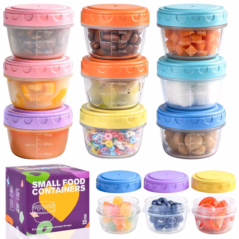 Solidchoice - Set di 12 piccole scatole rettangolari con coperchio