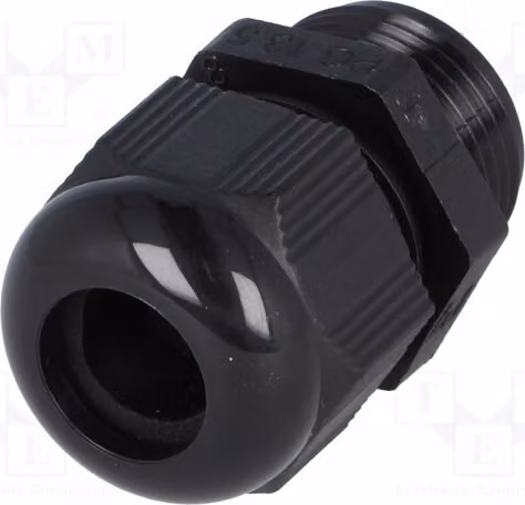 1 x Raccordo per cavo, grado di protezione IP68, colore nero, serie HT, passo PG13.5, vernice RAL9005, materiale: [specificare il materiale]