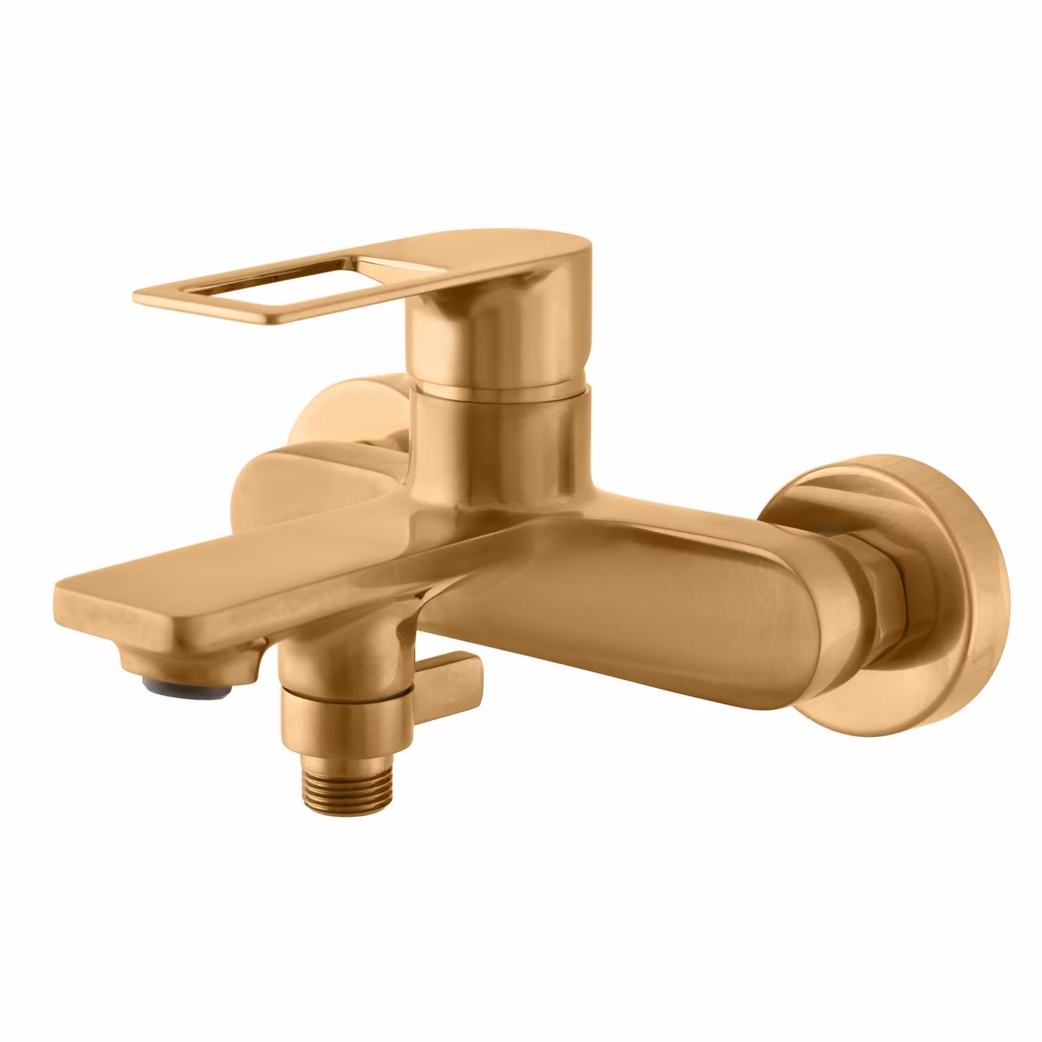 Slezák-RAV Miscelatore per bagno NIL - oro - spazzolato, Colore: ORO - spazzolato , Finitura superficiale: PVD, Dimensione: 150 mm
