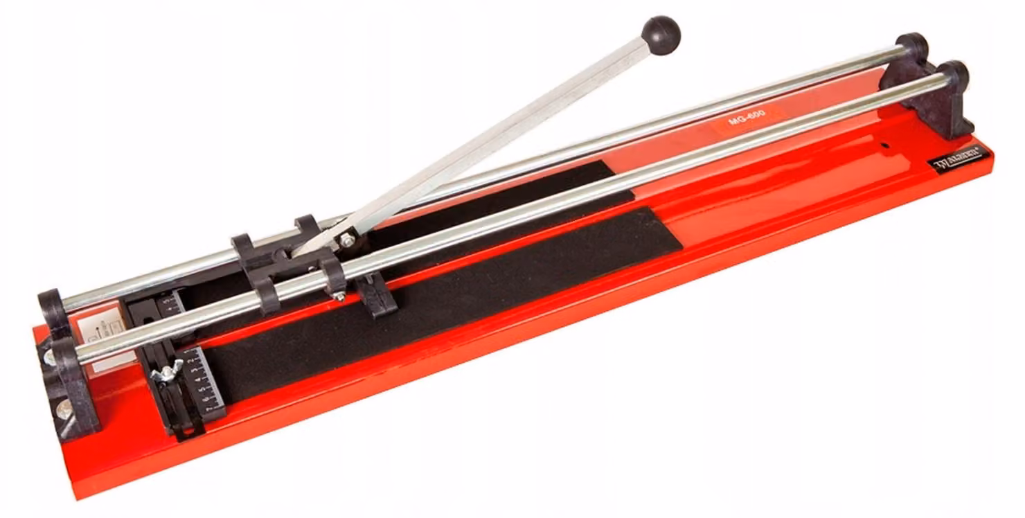 Walmer Utensile per il taglio di piastrelle Mgł 600 Mm Guide piatte 20X10Mm