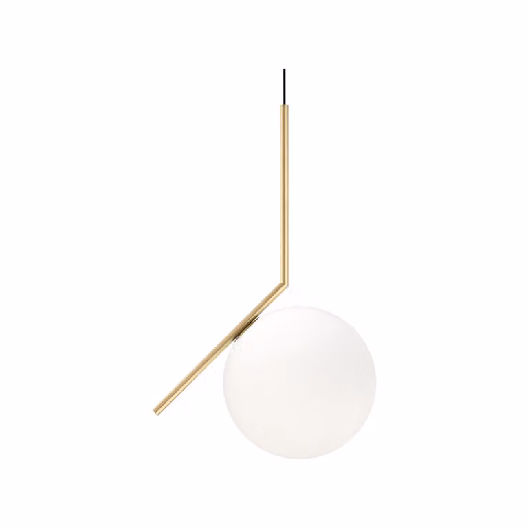 Flos - IC Lights S2 - Lampada a sospensione - Ottone
