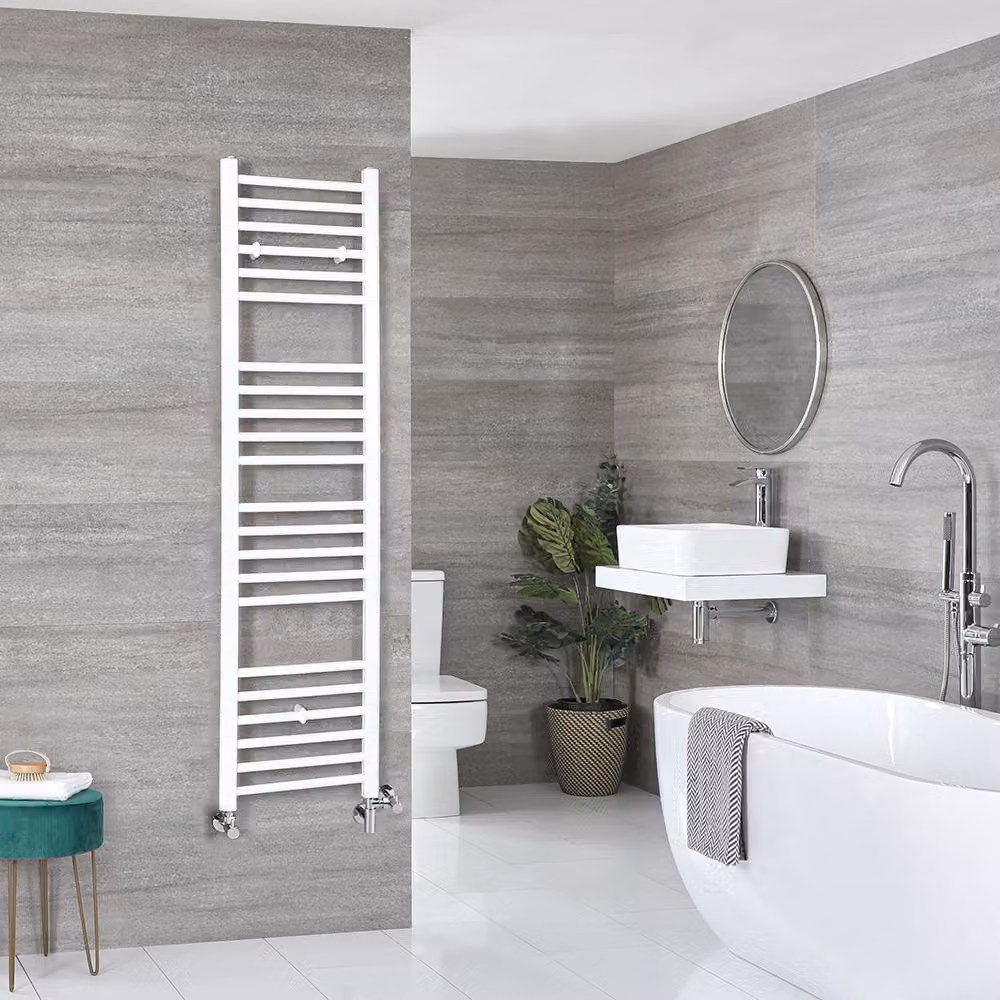 Scaldasalviette Misto Piatto Bianco 1600x400mm 540W - Termoarredo Bagno - Ive