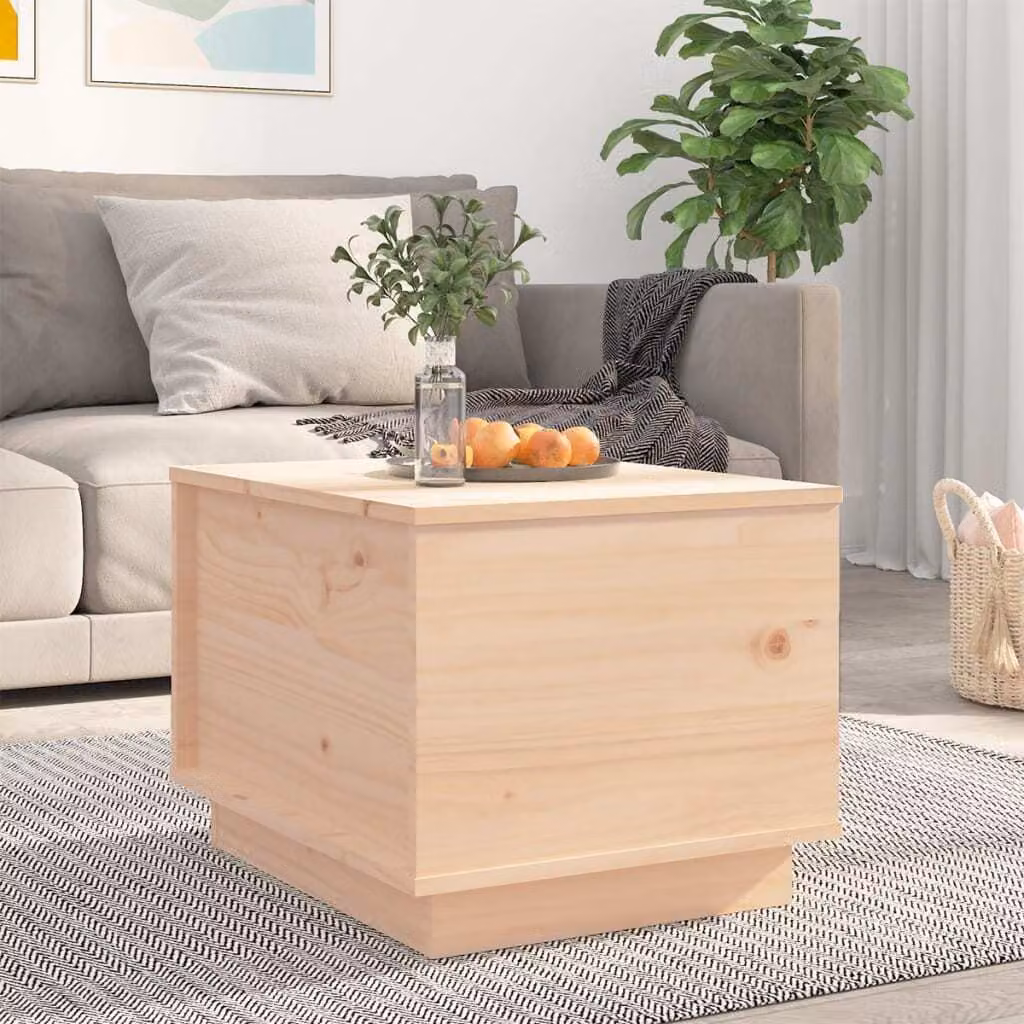 Maison Exclusive - Tavolino da salotto 40x50x35 cm in legno massello di pino