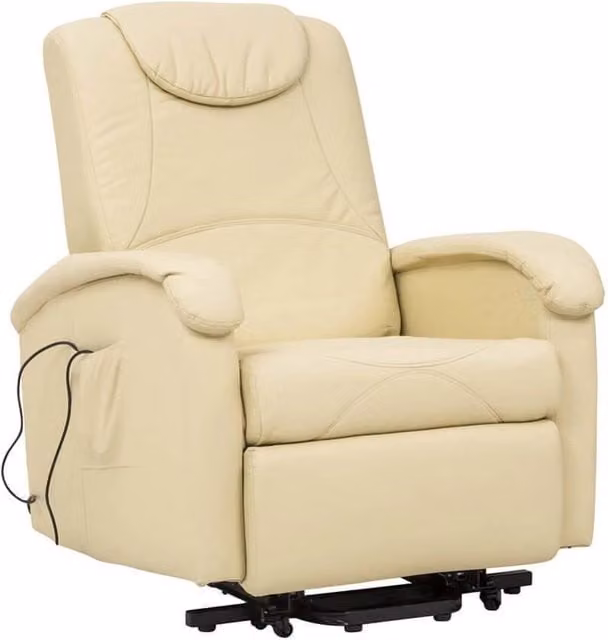 Poltrona elettrica alzapersona in Ecopelle cm 72x95x106 - PRIME