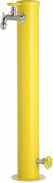 Fontana da Giardino con Doppio Rubinetto Belfer 42/ARRF Giallo