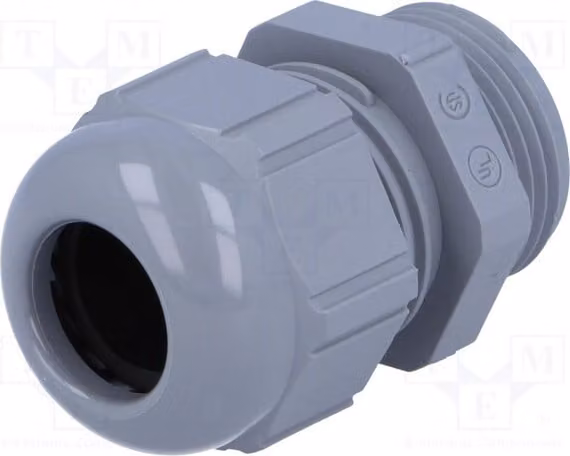 5 connettori per cavi, colore grigio, materiale: UL94V-2, codice prodotto: 53015030, grado di protezione: IP68