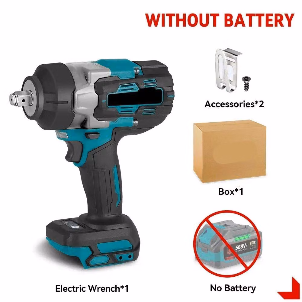 Chiave a percussione - Chiave a percussione a batteria - Chiave a percussione elettrica - Avvitatore a percussione - 2800 Nm