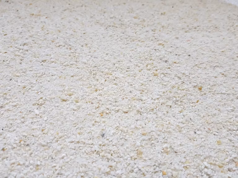 Sabbia bianca di spiaggia, lavata, granulometria 0-2 mm, confezione da 12,5 kg