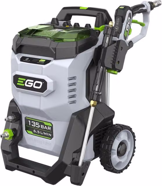 Idropulitrice cordless ad alta pressione EGO HPW 2000 con motore brushless raffreddato ad aria, 135 bar, grigio