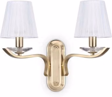 Lampada Da Parete Pegaso Ap2 Ottone Ideal-Lux