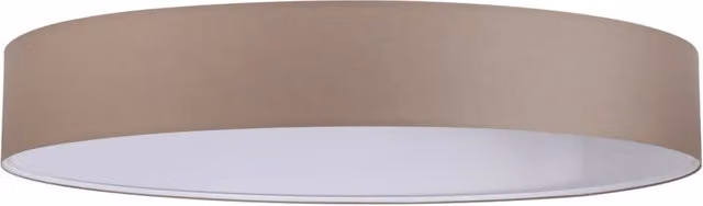 Paralume cilindrico in tessuto beige Collezione SET D90 Ideal Lux, H: 90 cm, D: 9 cm
