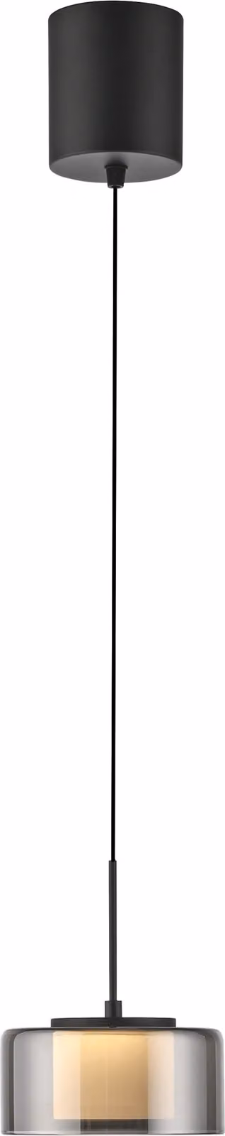 Paul Neuhaus lampada a sospensione RIKA LWH 15x15x180 cm nero Lampada a sospensione
