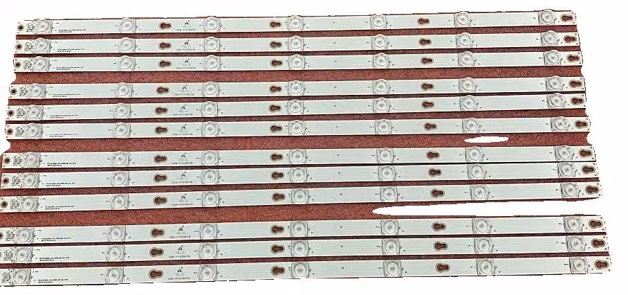 Striscia di retroilluminazione a LED, tensione 5 V, flusso luminoso 60 lm, durata media 100.000 ore, tensione nominale 6 V, tipo di articolo: striscia