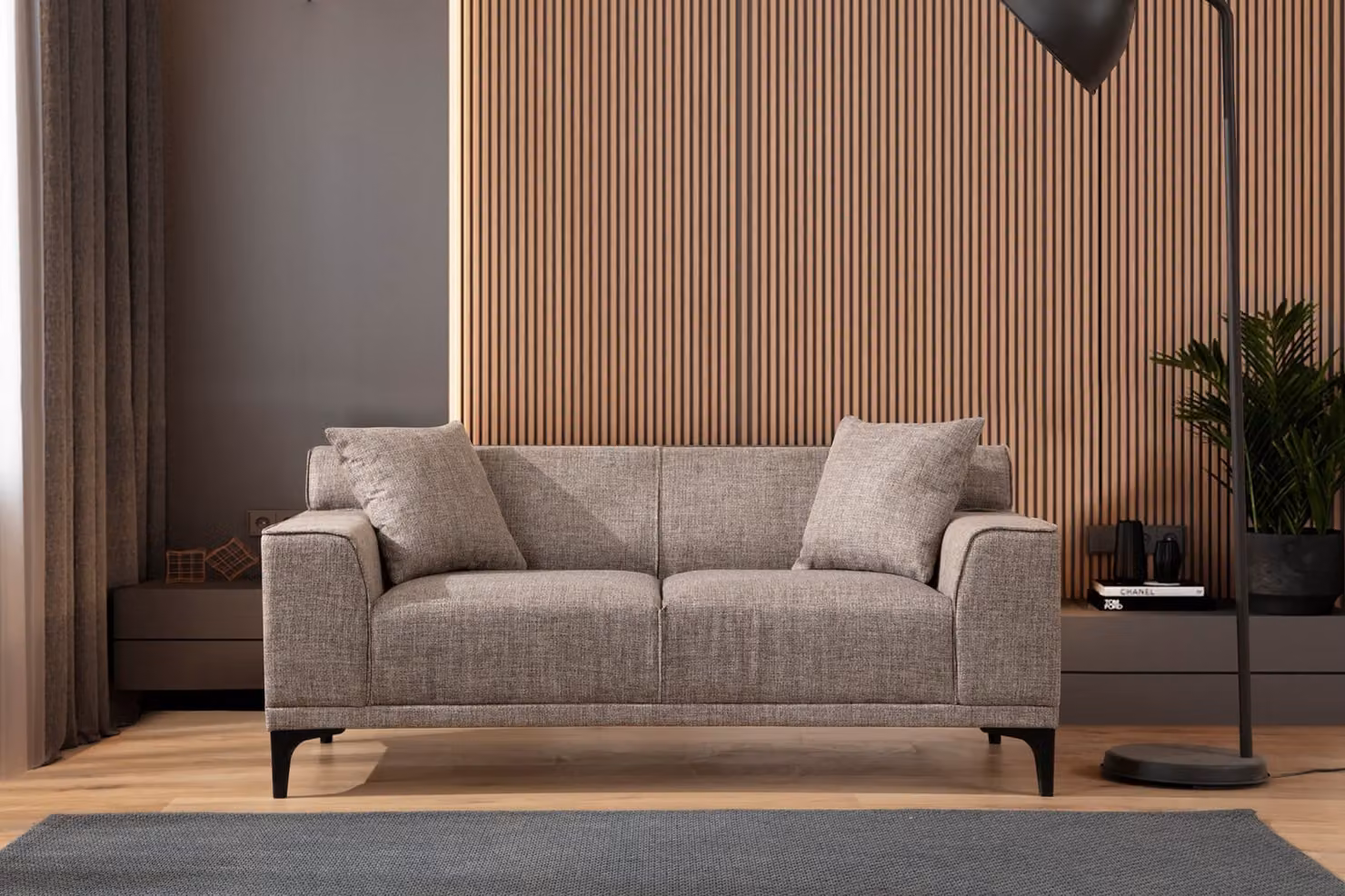 Hanah Home, Petra- ARE1524, Kitz, divani letto, struttura: legno di faggio / pannello truciolare