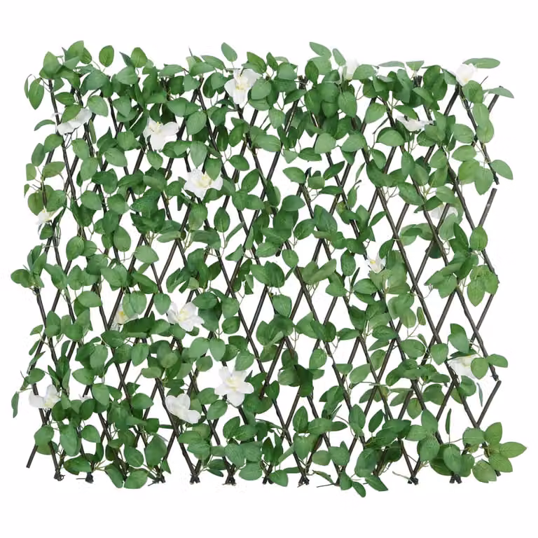 Traliccio Edera Artificiale Espandibile Verde 186x30 cm