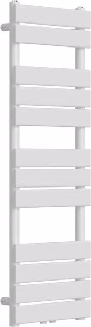 Scaldasalviette da bagno neu.haus in acciaio bianco, L: 120 cm, P: 40 cm