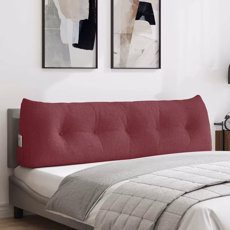 Cuscino per schiena ergonomico vidaXL Rosso, L 160 x P 24 x H 50 cm