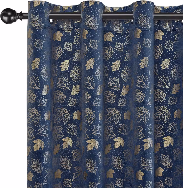 Tende oscuranti a rullo e a pannello, set da 2, 140 x 300 cm, completamente oscuranti, tende termiche, con passanti, isolamento acustico, ideali per camere da letto e soggiorni, colore blu navy