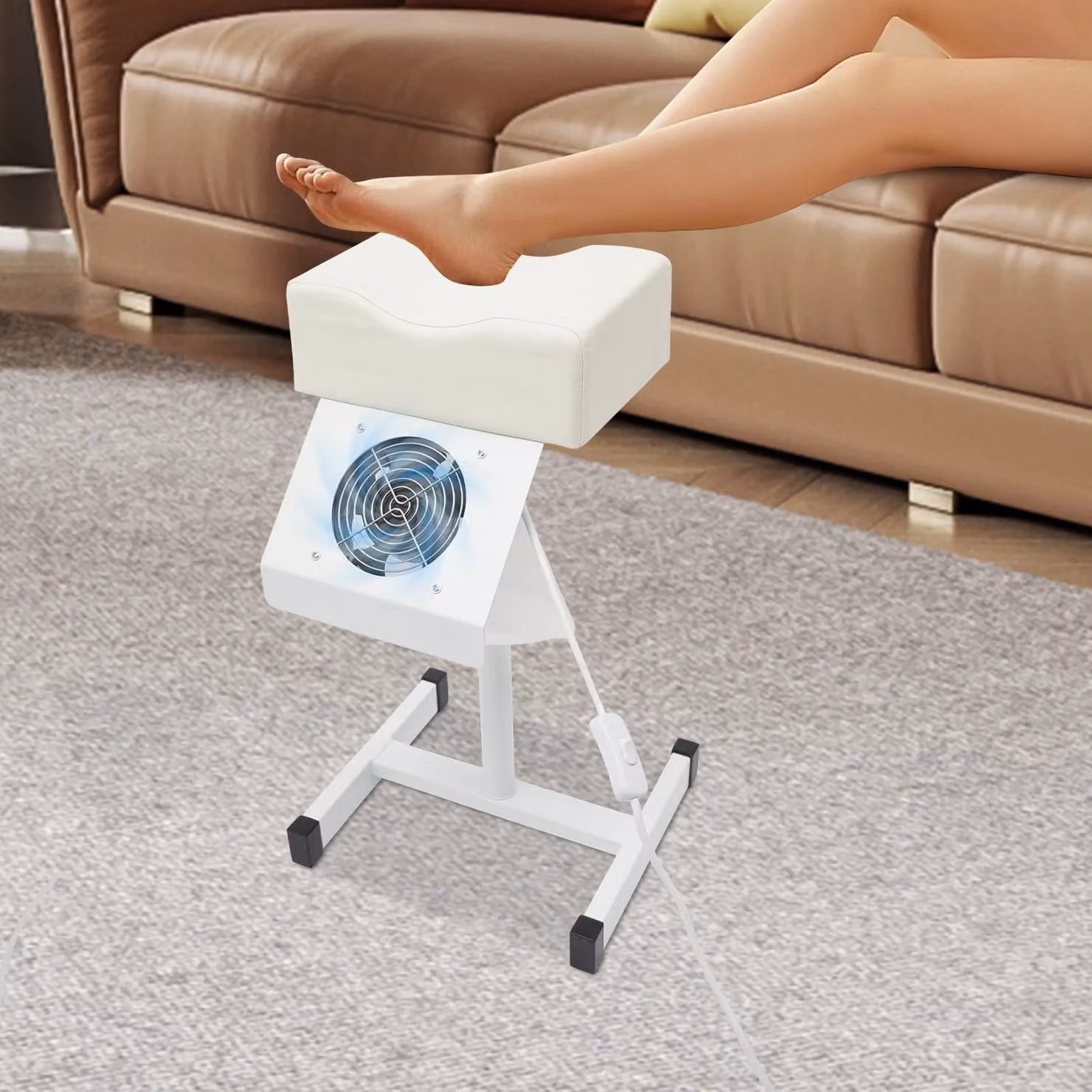 Poltrona professionale per pedicure, regolabile in altezza