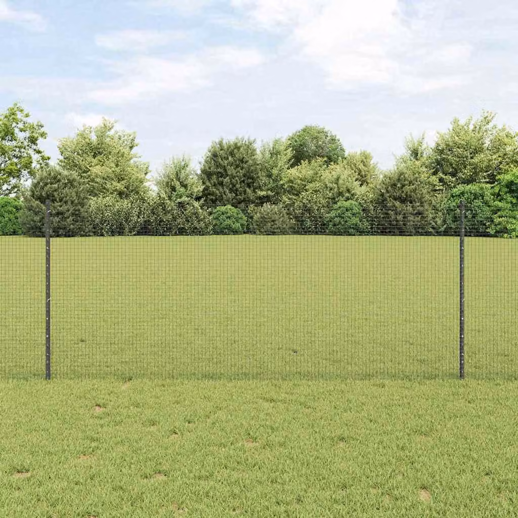 Recinzione in rete saldata con palo 10 x 1 m (L x H)