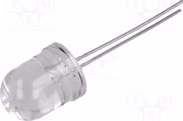 2 LED, 2900÷3800 mcd, angolo di emissione 30°, 10 mm, LL-1003UAC2AD, diodi LED a montaggio superficiale (THT), 10 mm, colore blu