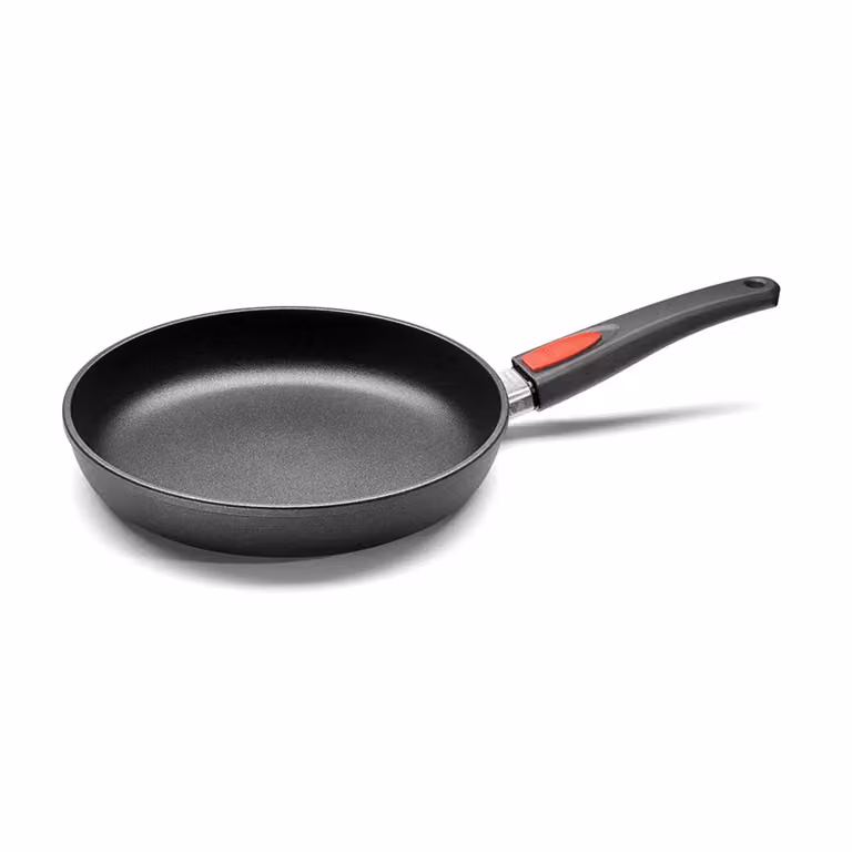 Padella bassa in alluminio fuso antiaderente per induzione, con manico, Titan Best Woll, diam. 20cm
