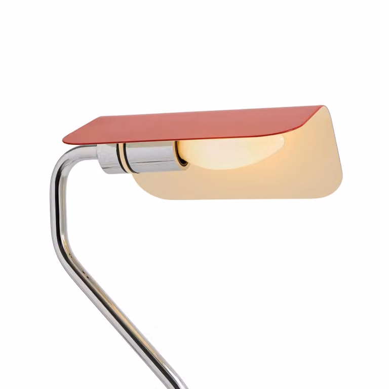 HAY Lampada da tavolo Apex, Rosso, Soggiorno / Sala da pranzo, Metallo, Design, Lampada da tavolo