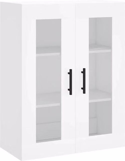 Armadietto a Muro | Mobile a Parete Bianco 69,5x34x90 cm