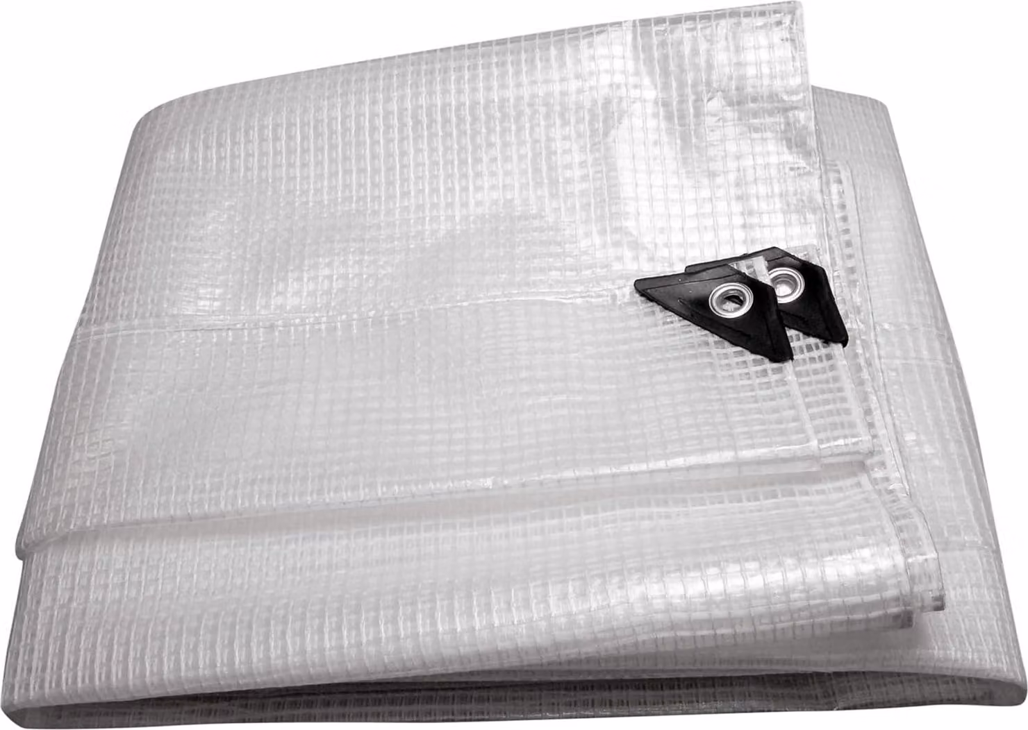 Telo protettivo, dimensioni 4 x 6 metri, 120 g/m², trasparente, impermeabile, resistente ai raggi UV, ideale per l'uso in giardino