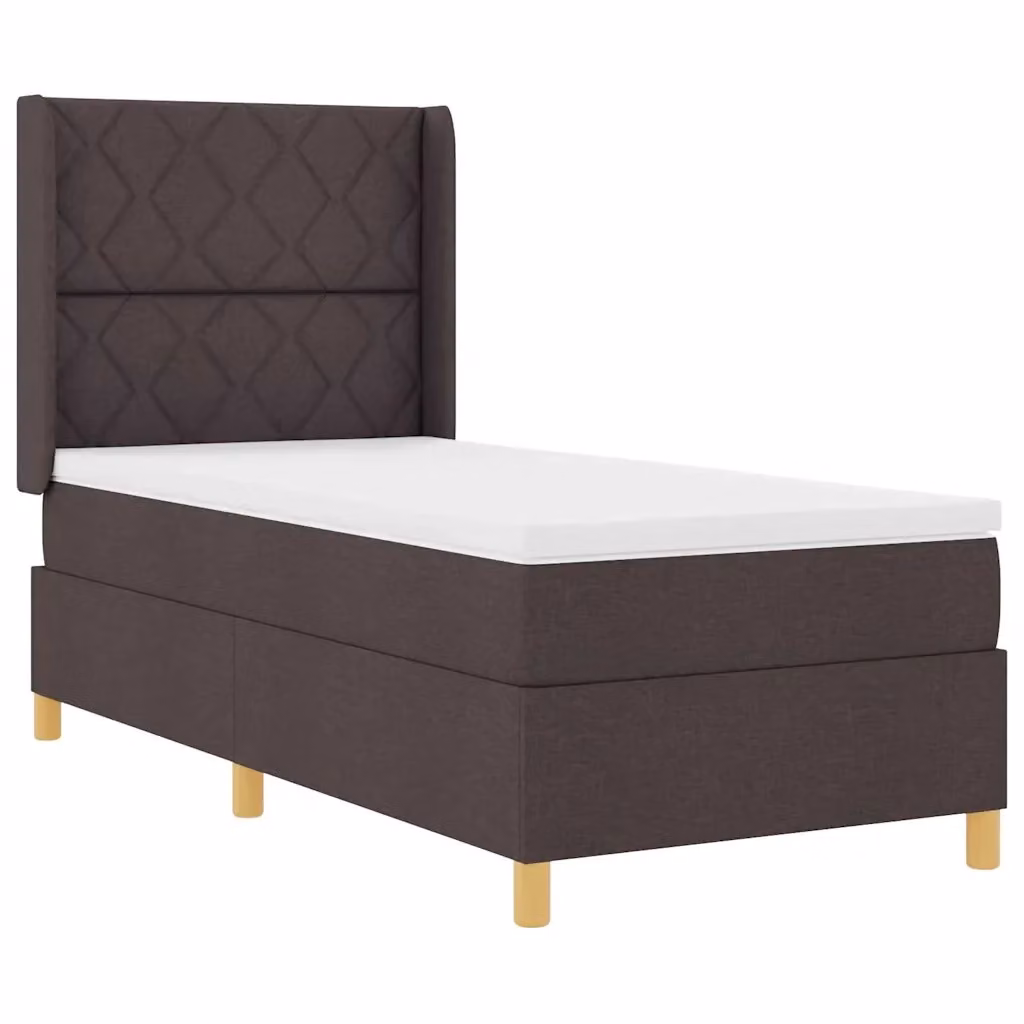 Letto a molle vidaXL con strisce LED e porta USB, colore marrone, L/P: 100 x 200 cm – 2