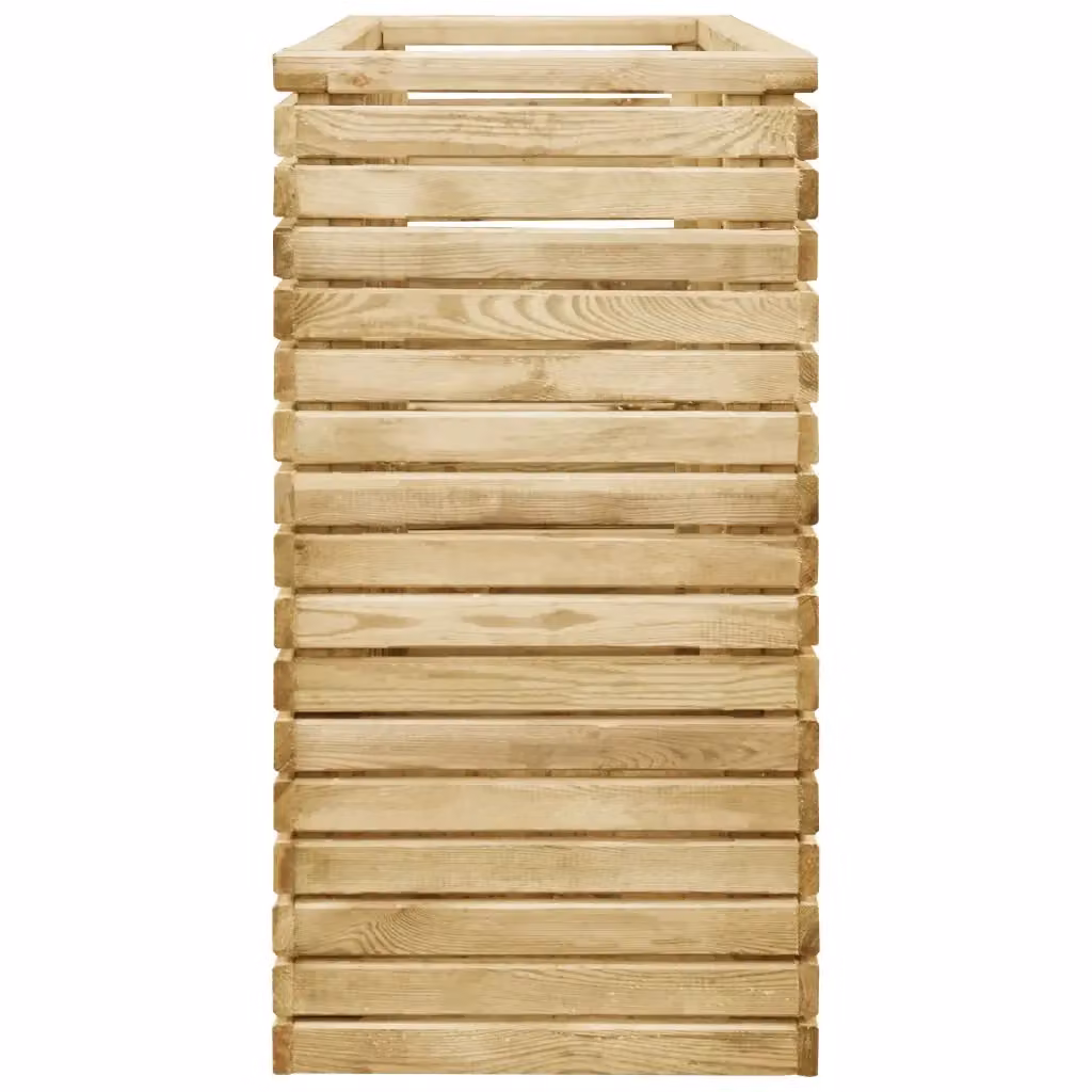 Letto rialzato Videx in legno impregnato verde e beige L/P/H: 100 x 50 x 100 cm – 2