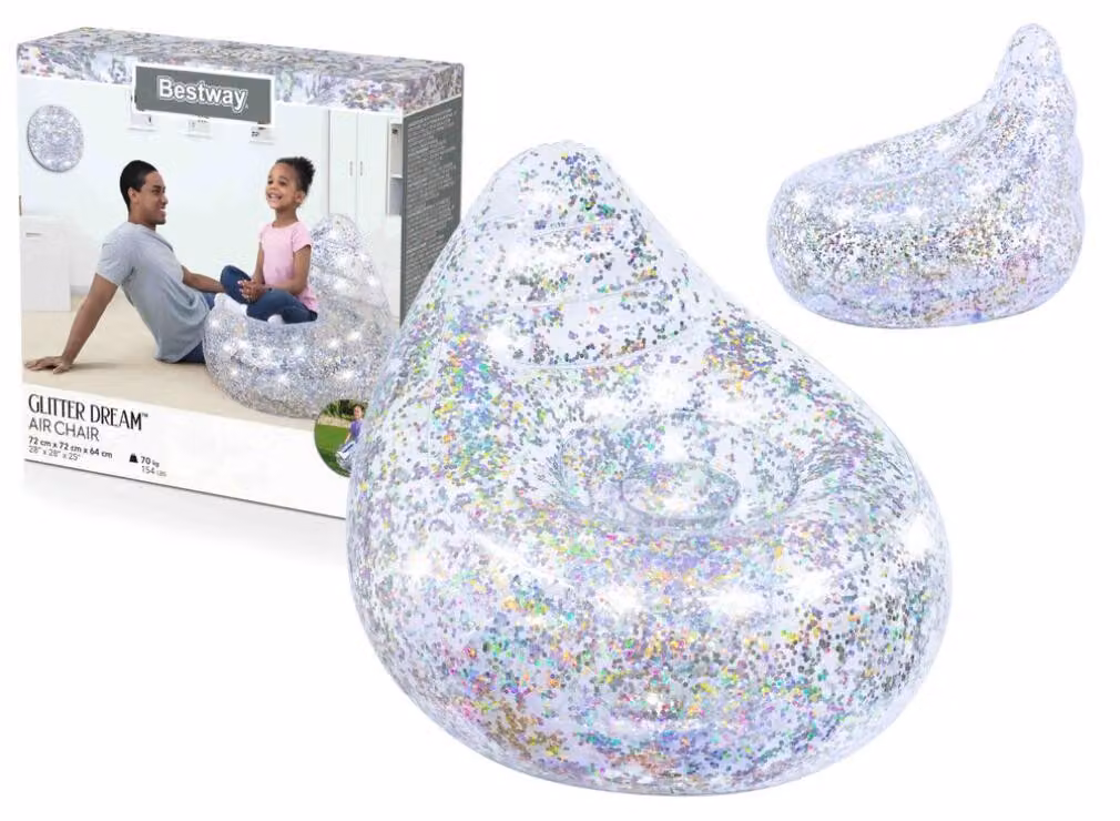 Poltrona Gonfiabile Glitter 72 X 72 X 64 Cm Bestway 75105