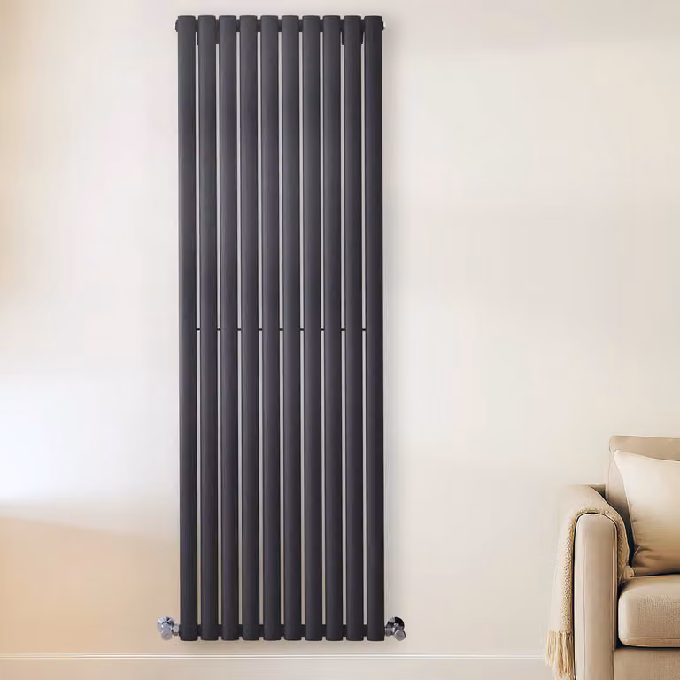 Radiatore di Design Verticale Grigio (Carbon Grigio) - 1780mm x 590mm - Pannello Doppio - Revive