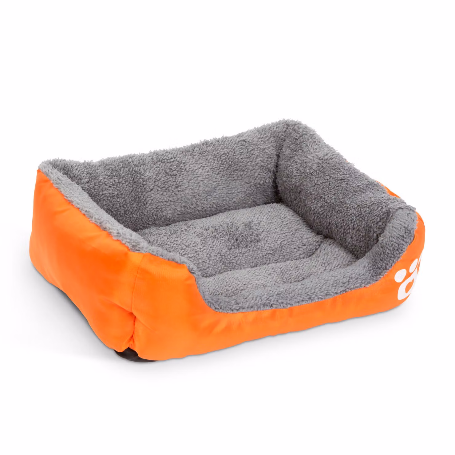 Lettino per cani - misura "L" - 65 x 50 cm - arancione