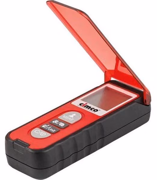 Misuratore laser di distanza Cimco - 30 metri (modello FVP-30, digitale)