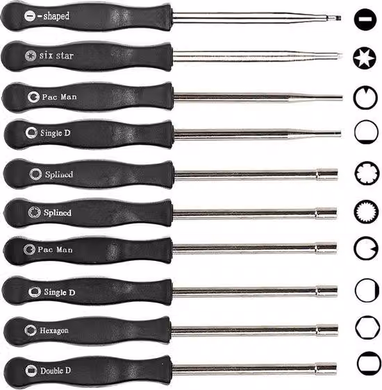 Set di cacciaviti per moto bicilindriche
