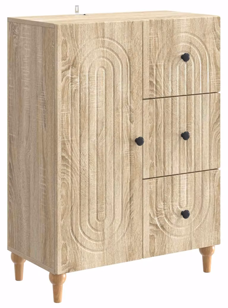 Credenza Rovere Sonoma 66 x 34,5 x 90 cm Legno ingegnerizzato