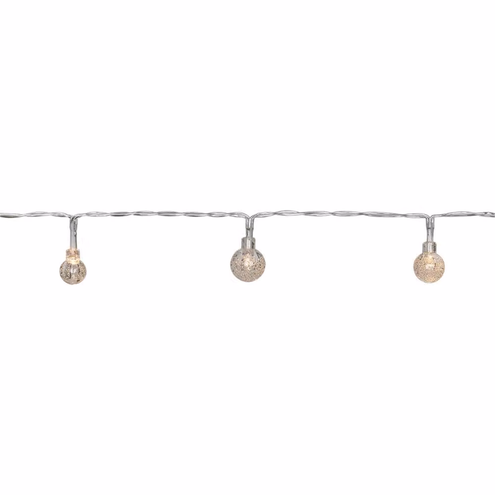 Star Trading Berry, catena decorativa luminosa, trasparente, atmosfera, IP44, 50 lampadine, LED