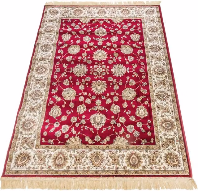 Tappeto RUBINE 492 Ziegler ROSSO cm.250x580 disegno classico persiano stile orientale tradizionale. Tappeto salotto, soggiorno, camera da letto, ingresso, corridoio.