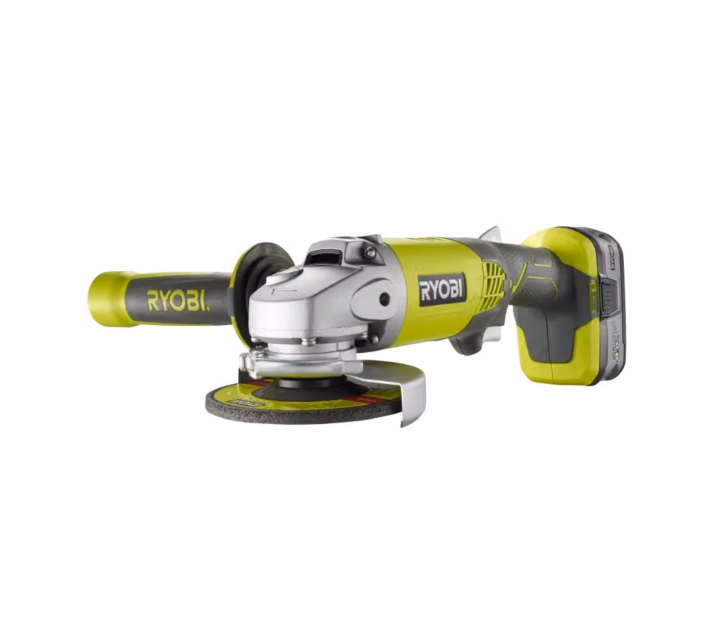 Smerigliatrice Angolare a Batteria Ryobi R18AG 140S 18V Ø 115 mm – 2