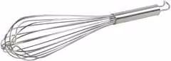 Frusta da cucina professionale Ilsa in acciaio inox color argento, Lunghezza: 55 cm