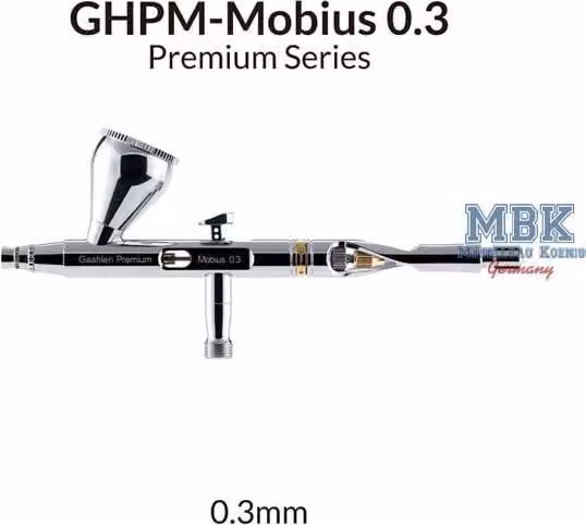 GAAHLERI GAA-40867 Aerografo Serie Premium GHPM-Mobius 0,3 mm