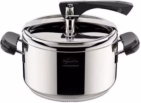 Pentola a pressione Lagostina La Classica Lagofusion in acciaio inox silver con capacità 5,0 l e diametro 22 cm – 1