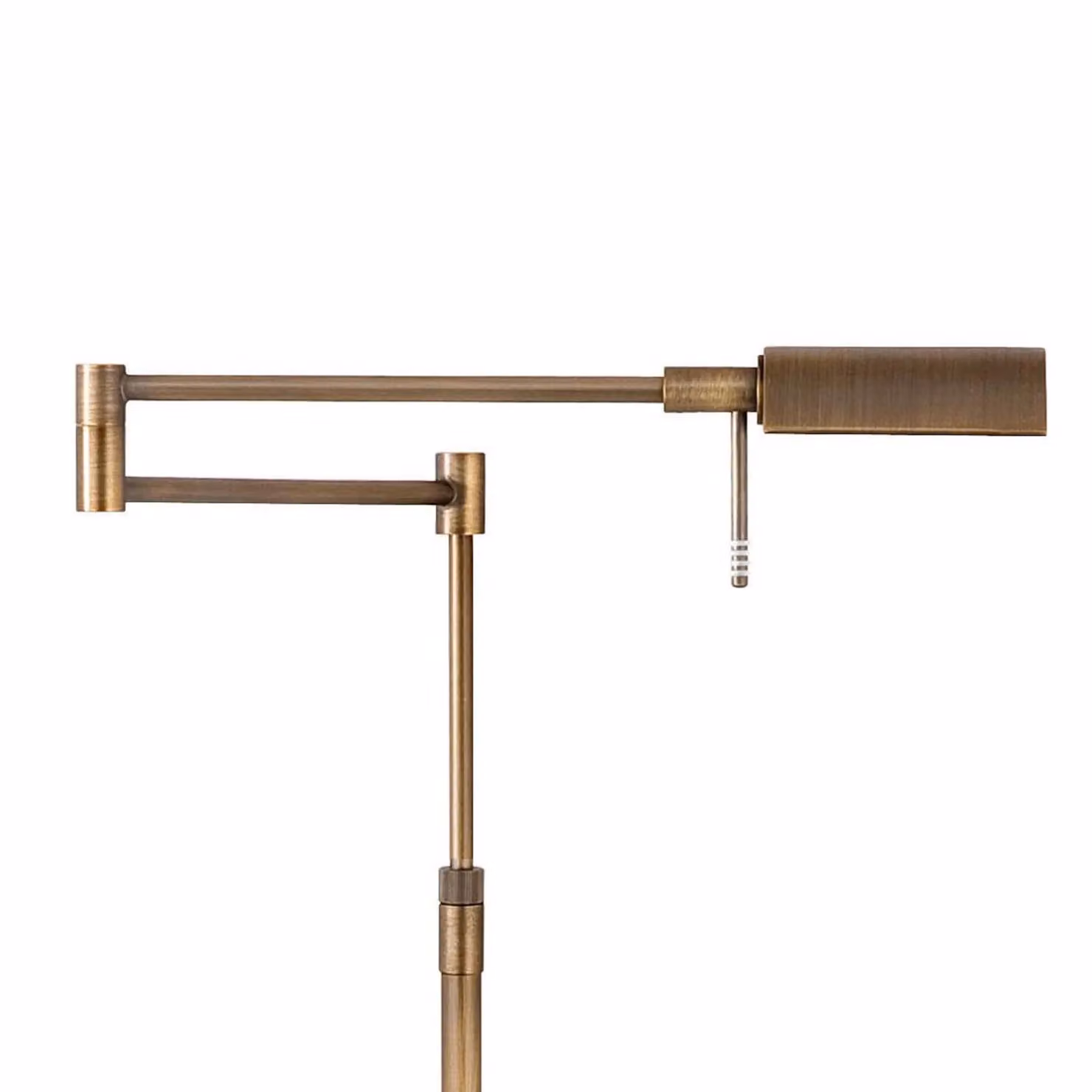 HighLight Lampada da terra a LED New Bari, dimmerabile, Bronzo / Ottone antico, Soggiorno / Sala da pranzo, Metallo, Moderno, Lampada LED da terra