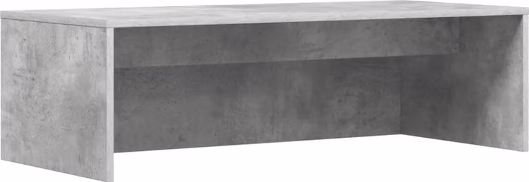 Scrivania a parete Grigio cemento 100 x 45 x 30 cm