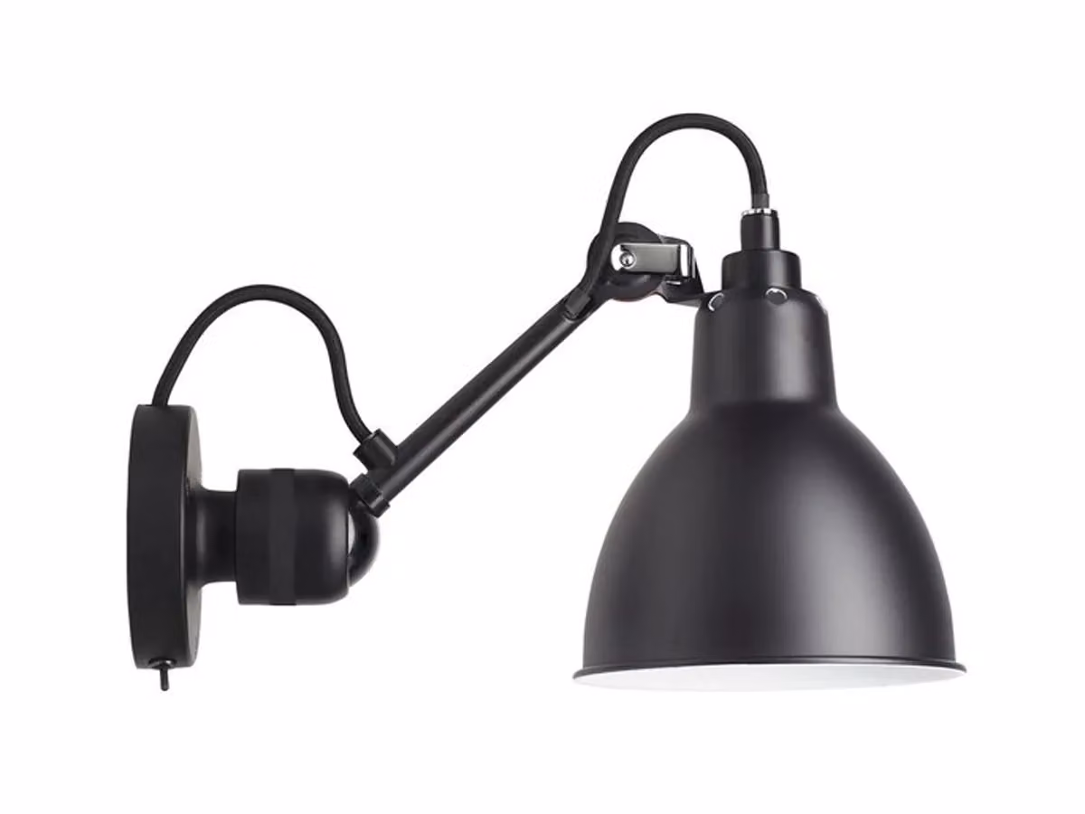 N°304 SW Corpo Nero Lampada da Parete