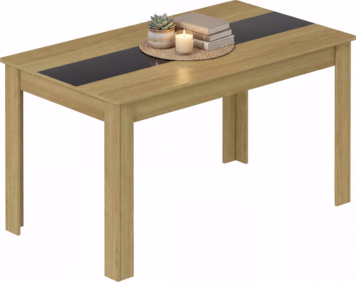 Tavolo da pranzo VCM, tavolo da cucina a base di legno H. 75 x W. 140 x T. 80 cm, tavolo da pranzo compatto per cucina e zona pranzo, tavolo Disalo