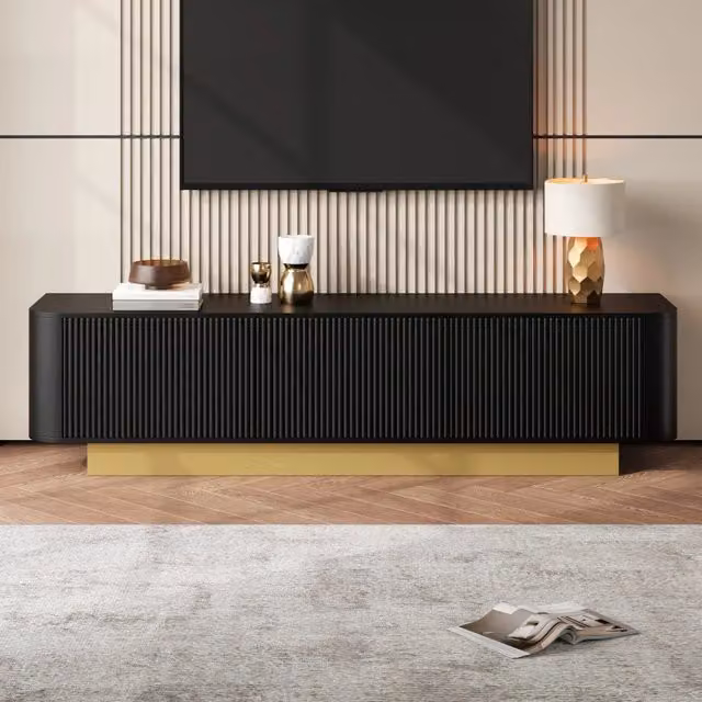 Mobile TV multimediale per soggiorno ¨C Minimal ¨C 170 cm design moderno con ripiani