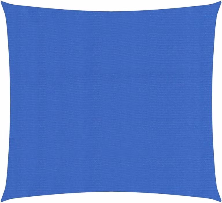 Tenda da sole Living Store, 160 g/m², colore blu, dimensioni 2x2 metri, realizzata in HDPE