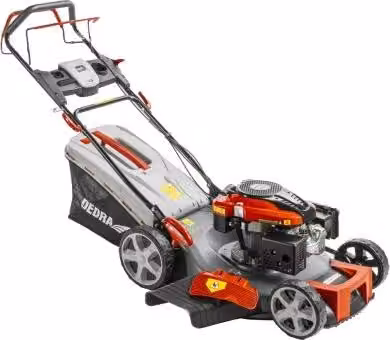 Garden Dedra Ded8725Q-56L Tosaerba A Benzina Con Trasmissione E Velocità Variabile, Motore Loncin, 3,6Kw, 196Cm3, Trasmissione Gt, Larghezza Di Taglio 56Cm, Due Lame